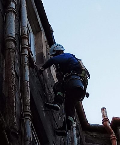 High Level Gutter Repair Edinburgh High Access Gutter Repair Edinburgh